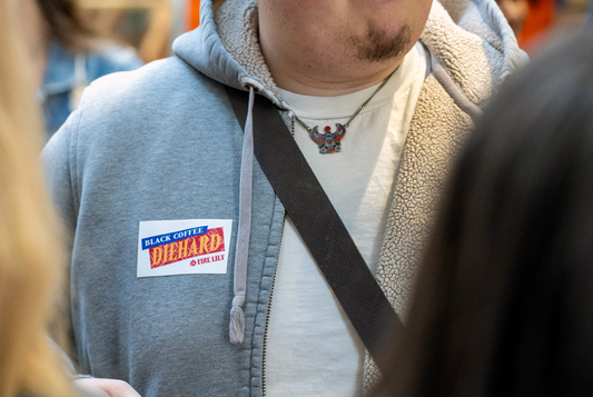 Black Coffee Diehard Sticker